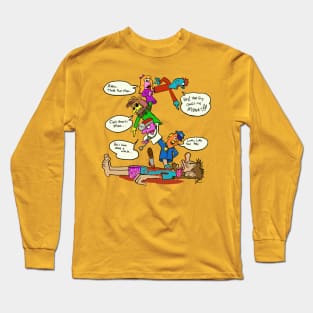 Under on the puppetry express Long Sleeve T-Shirt